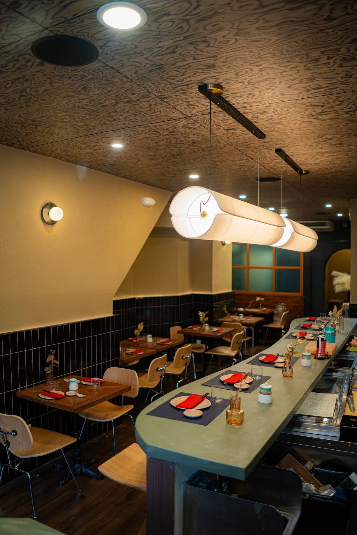 Bar counter interior