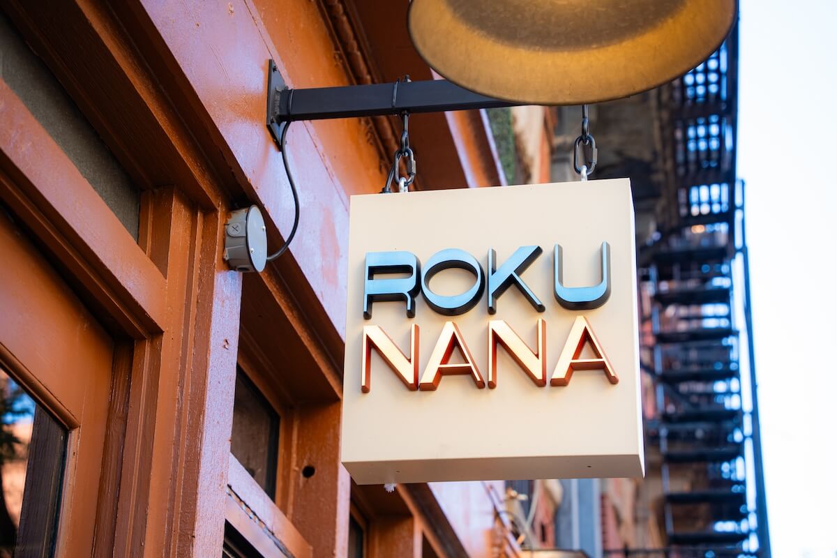 Rokunana signage logo