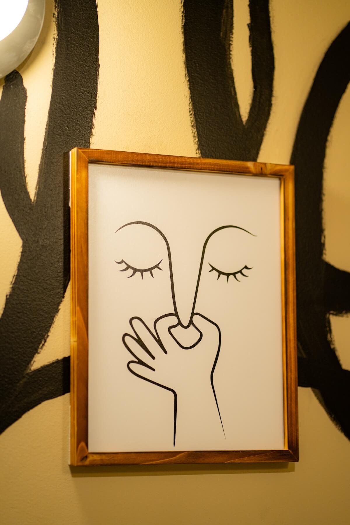 Wall art painting