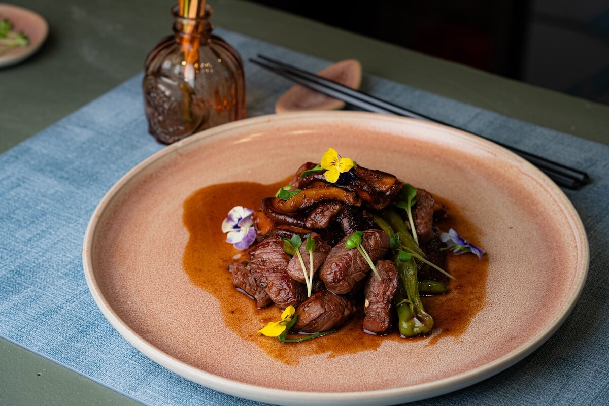 Wagyu beef tataki